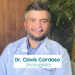 Dr. Clovis Cardoso, urologista, especialista na prevenção e tratamento do câncer de próstata, além de outras doenças oncológicas dos rins e da bexiga. Realizamos também cirurgia para cálculo renal, próstata aumentada de tamanho, fimose e vasectomia. Acompanhamento de outras disfunções urinárias na criança e no adulto, além da disfunção erétil.